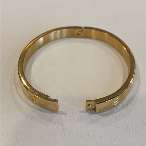 LOVE BANGLE STAINLESS STEEL 6 INCHES - Picture 7 of 10